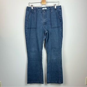 Lee Women's Flare Jeans Blue Size 12 M | Riders Retro Denim